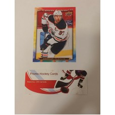 C-3 Connor McDavid NHL Canvas Set 2021-22 Tim Hortons UD Upper Deck 